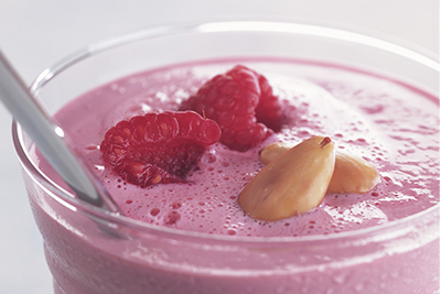 Raspberry Almond Smoothie